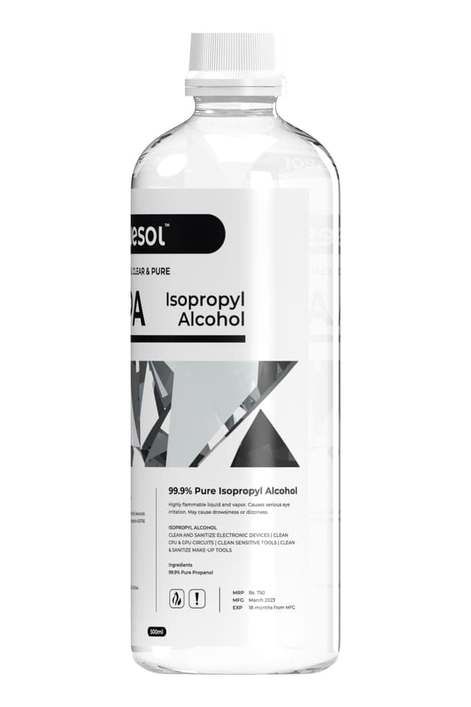 Wesol IPA Isopropyl alcohol 99.9% Spray | (CH3)2-CH-OH CAS: 67-63-0 | Premium Grade Pure without mixing | For Technical Use view 3