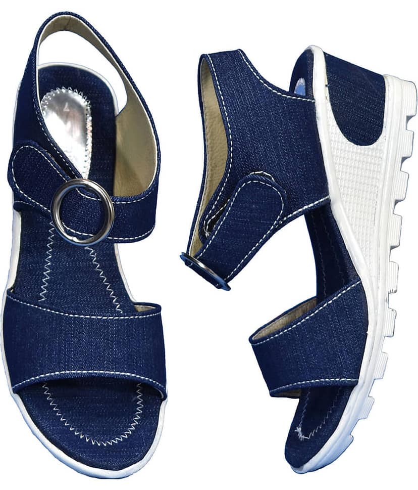 Dream Makers - Blue Women's Sandal Heels view 2