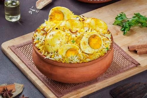 Egg Biryani - Serves 1