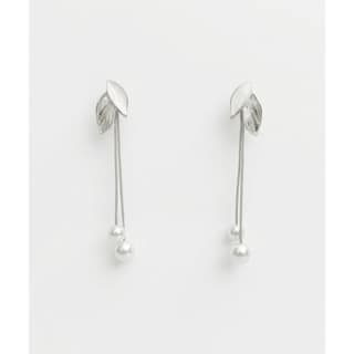 Earrings Leaf Faux