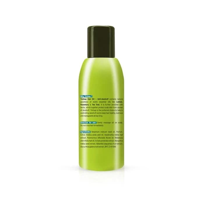 Trichup Anti-Dandruff Hair Oil – 100ml × 2 (Rosemary, Lemon & Tea Tree) view 4