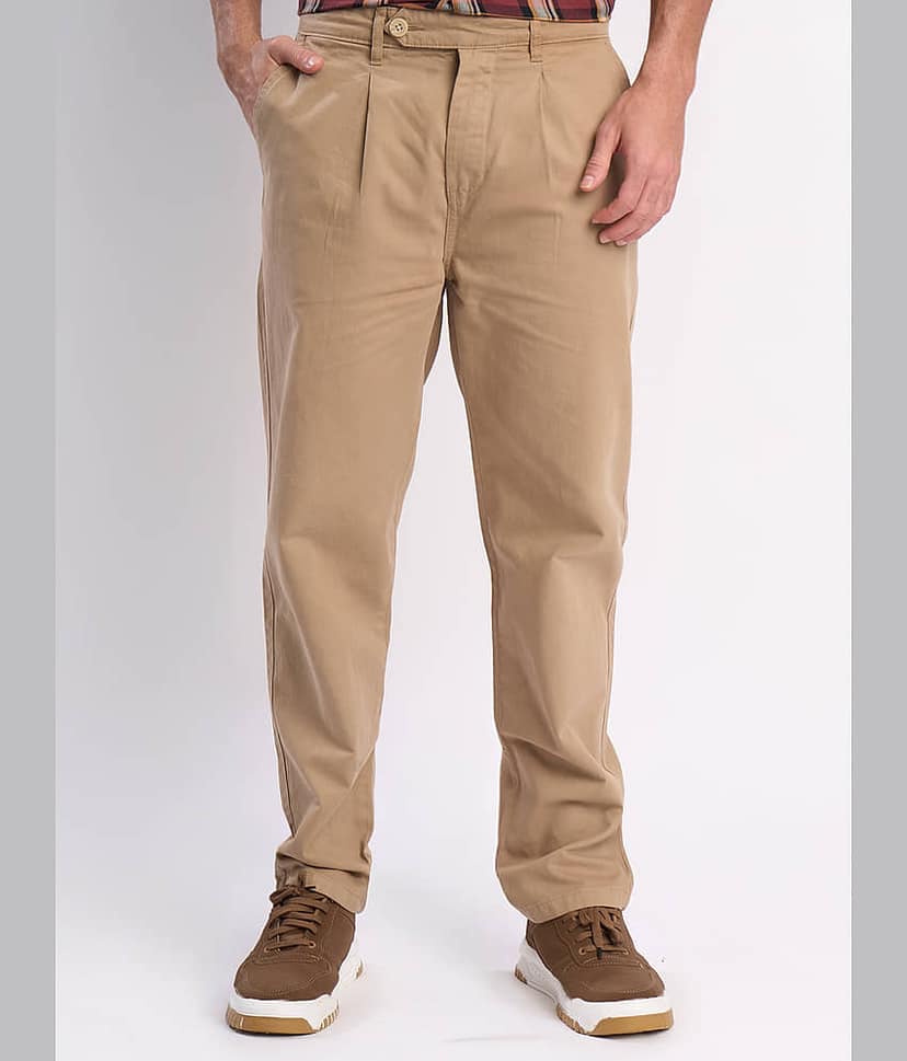 IVOC Relax Men's Trouser - Beige ( Pack of 1 ) view 7