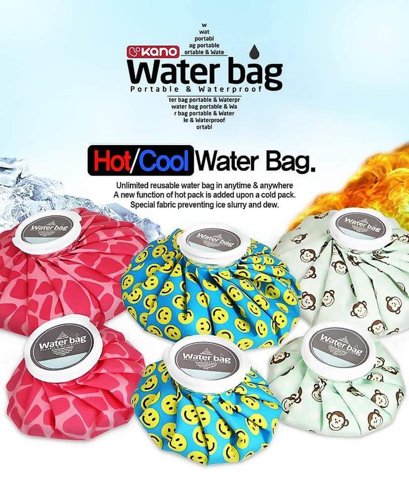 Hot Water & Cold Ice Bag Pain Relief Therapy Pack - Happy Smile view 2