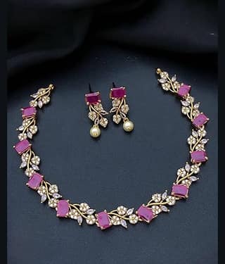 Malabar Pink Body Chain ( Pack of 1 )