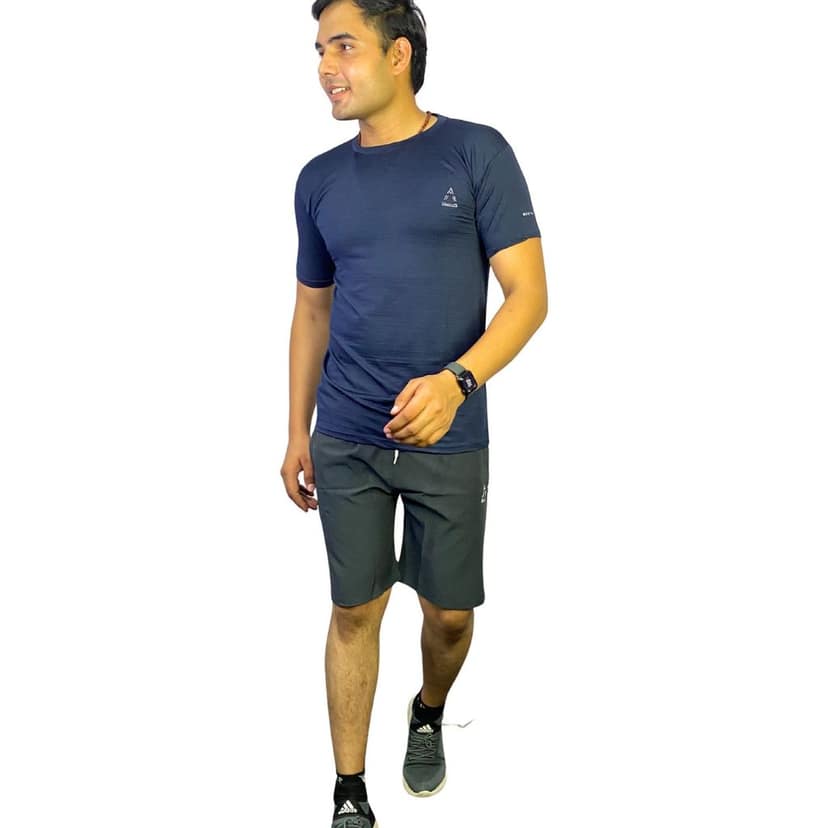 Wruxing Solid Men Track Suit view 2