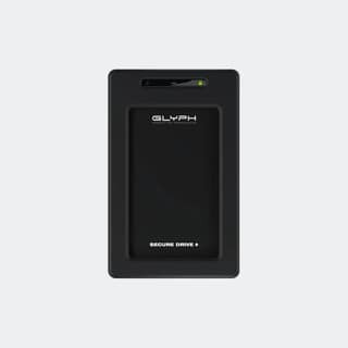 GLYPH Secure Drive 1TB Encrypted HDD Drive with Bluetooth