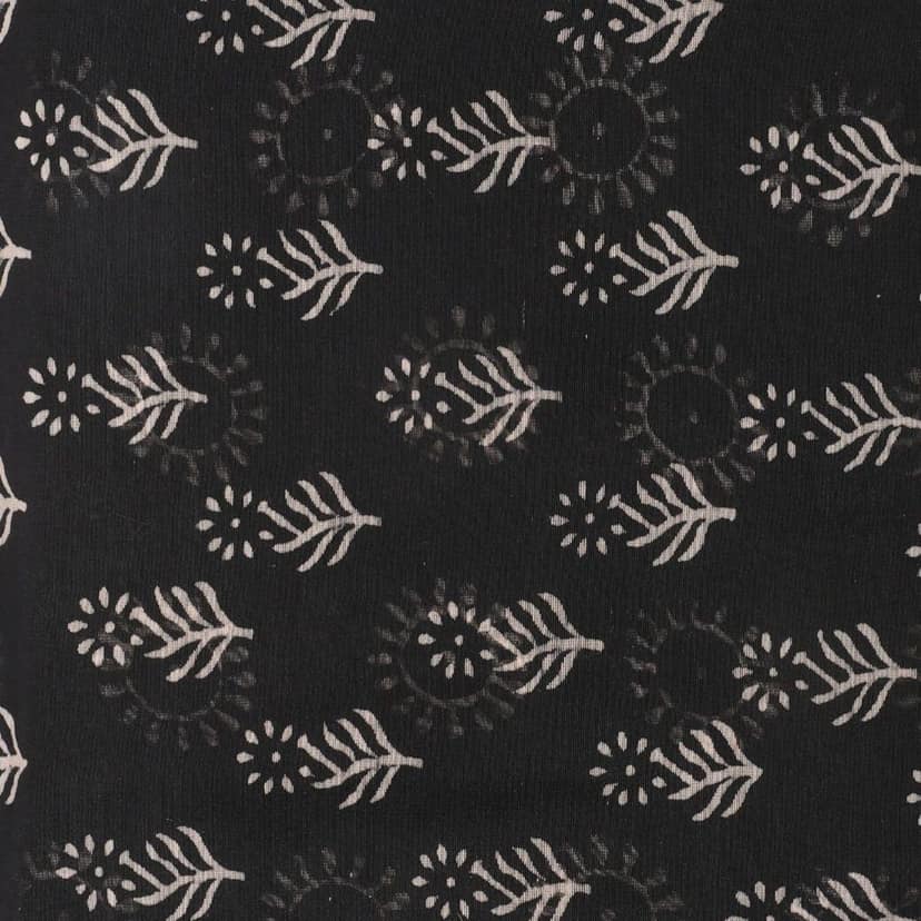 HANDLOOM CHANDERI 03 PCS DABU PRINTED SUIT (SKU - 1RDS03101220 Suit 68) view 3