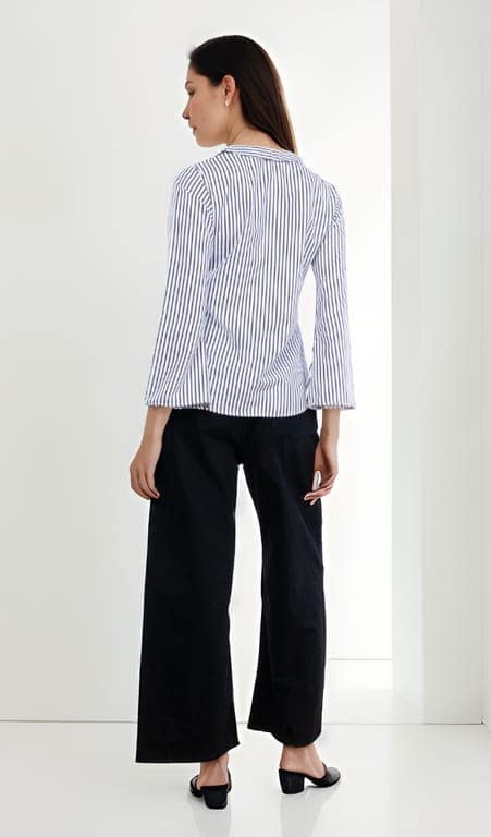 Johnny Collar Top view 3