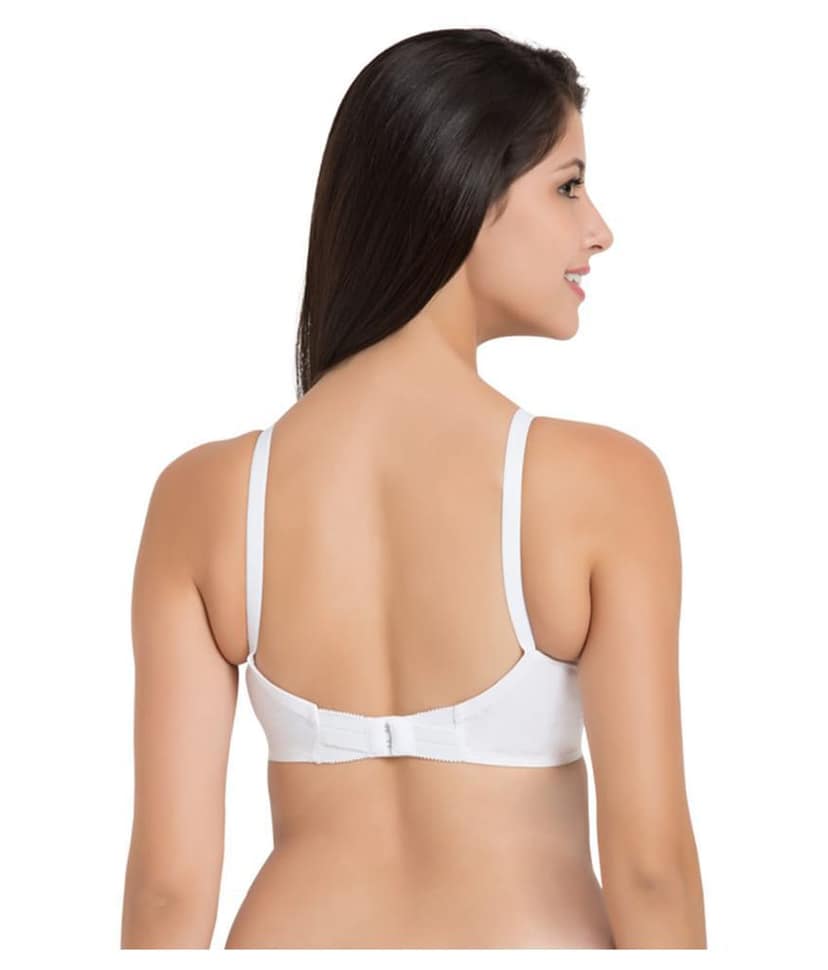 Zourt Chandkiran Regular Bra White view 4