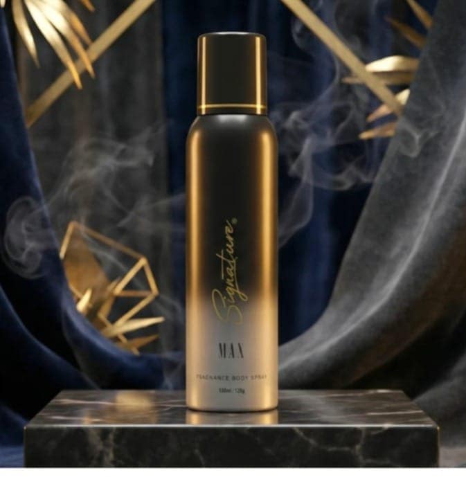 Signature Alcohol Free Body Spray 200 ML Premium Long Lasting Fragrance Spray for Men Daily Grooming Office Travel Party Freshness and Personal Care view 4