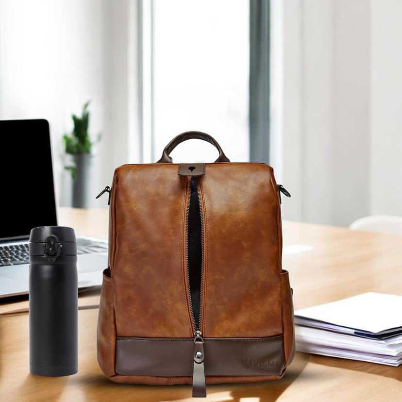 VISMIINTREND Women Backpack for Office Use Upto 13 Inch Laptop | Stylish Backpack Bag | Travel | School | College | Office Use | Anti Theft Convertible Backpack