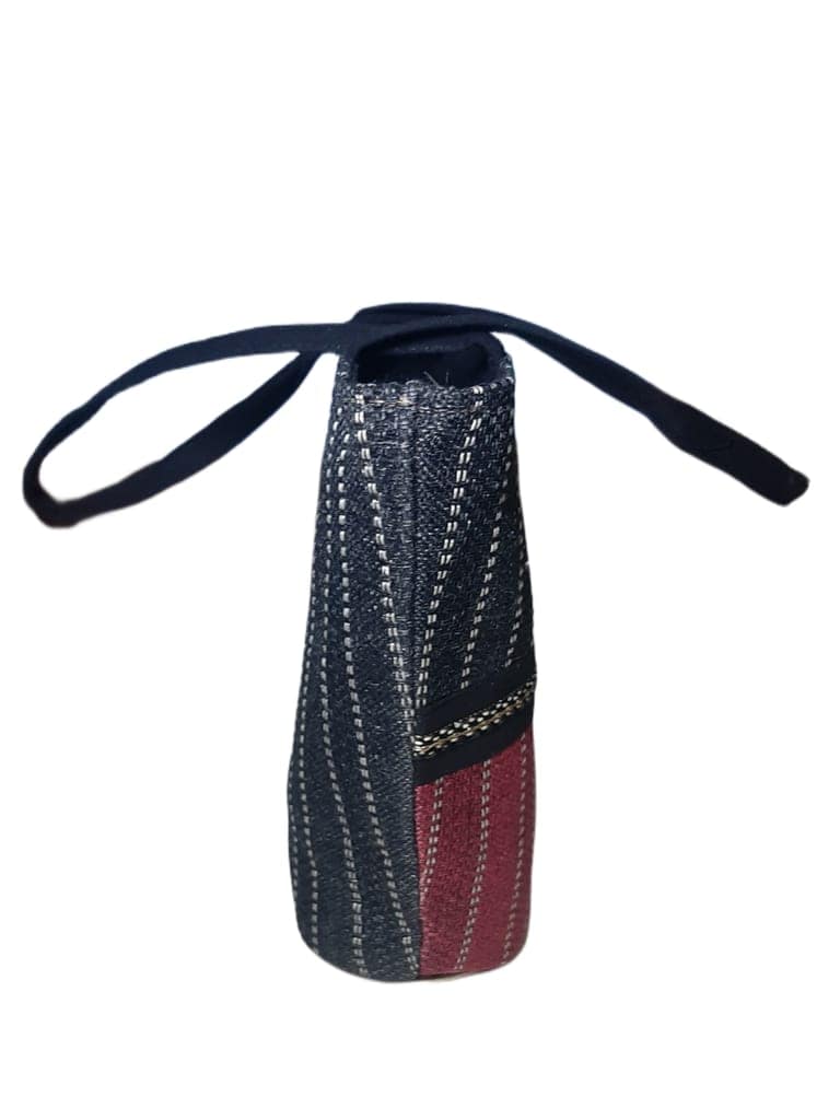 SS Eco-Life Appealing Jute Handbag for Women for Shopping, Party and Office. Dual Colour Mixup. view 4