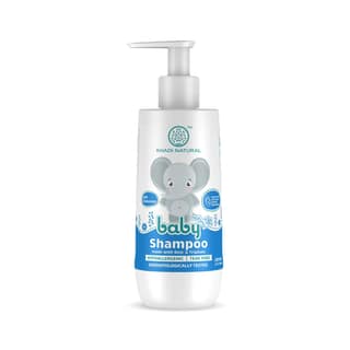 Khadi Natural Baby Hair Cleanser Made with Rice and Triphala, Tear-free Baby Shampoo - 200ml