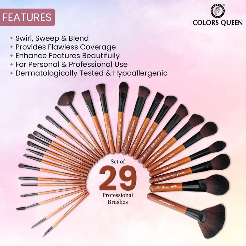 Colors Queen Professional Brush Set D view 6