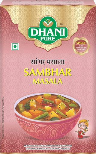 Dhani Pure Sambhar Masala Box (MRP : RS. 10/- ONLY)