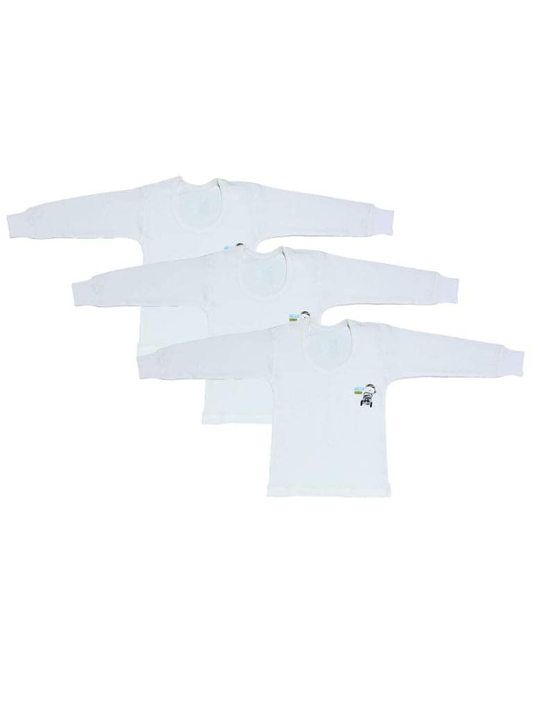 Chipbeys Pack of 3 Premium Cotton Thermal Tops for Kids