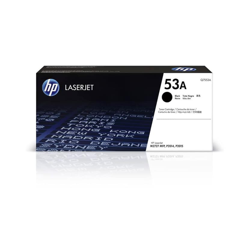 HP 53A Black Original LaserJet Toner Cartridge (Q7553A) view 2