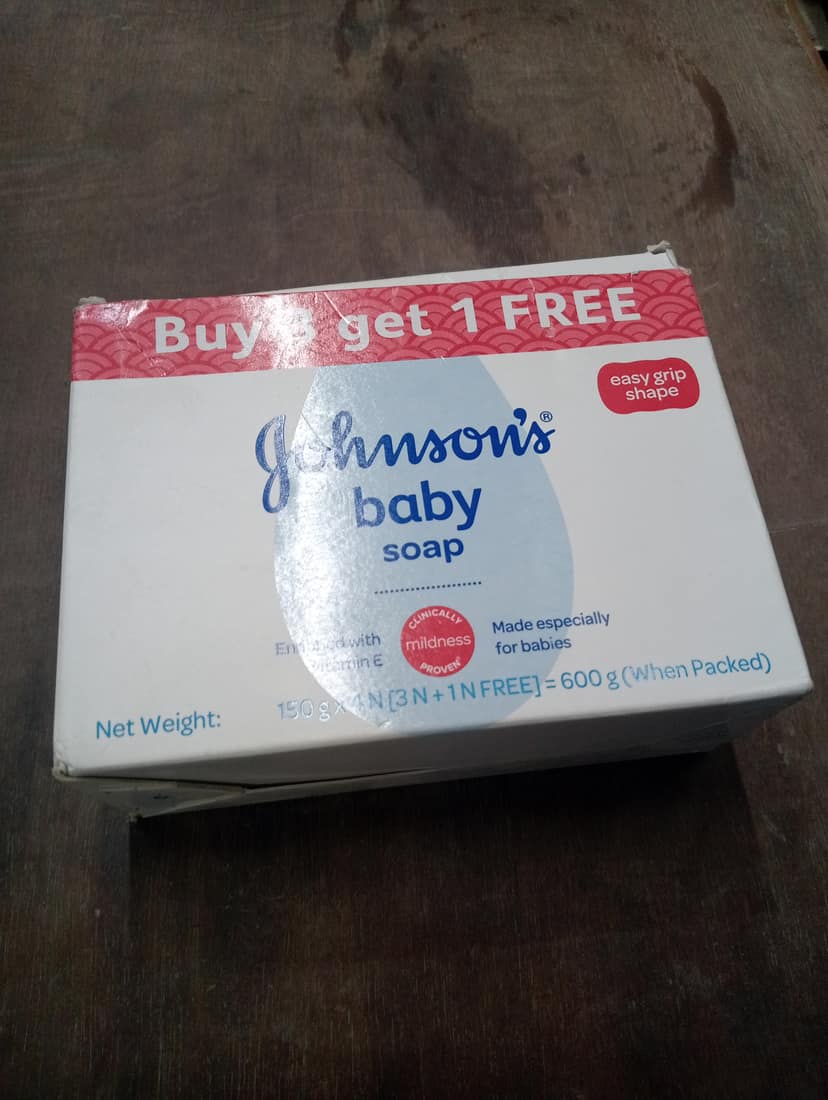 Johnson's Baby Soap buy 3 get 1 free