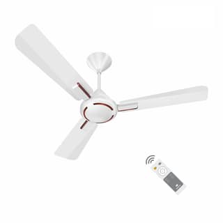 Havells 1200mm Ambrose BLDC Motor Ceiling Fan, Remote Controlled, High Air Delivery Fan, 5 Star Rated, Upto 60% Energy Saving, 2 Years warranty - White