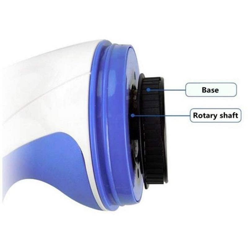 Relax Tone Handheld Body Massager (White & Purple) | Full Body Relaxation | Muscle Recovery view 3