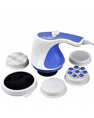 Relax Tone Handheld Body Massager (White & Purple) | Full Body Relaxation | Muscle Recovery view 6