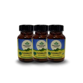 ORGANIC INDIA Flexibility 60 Veg Capsules (Pack of 3)
