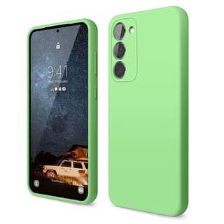 LIRAMARK Liquid Silicone Soft Back Cover Case for Samsung Galaxy S23 Plus 5G