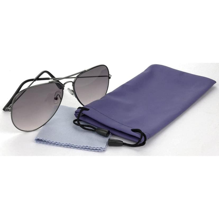 HRINKAR Men Women Boys & Girls Pilot & Rectangle Sunglasses Grey & Silver Frame, Grey & Green Lens (Medium) Pack of - 2 view 7