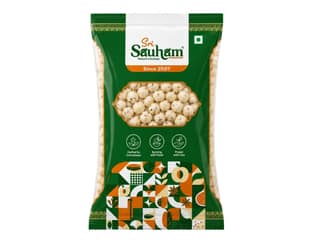 Sri Sauham Makhana, Premium Foxnuts, Lotus Seeds - 100g