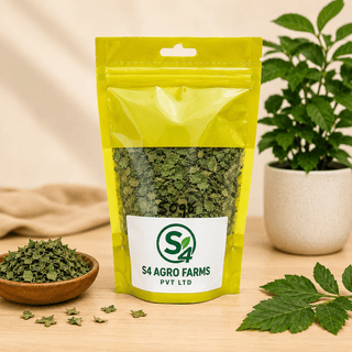 S4 Agro Farms Organic Dried Mulberry Leaves Herbal Tea (50g) | Pure & Natural Wellness Infusion | Daily Health