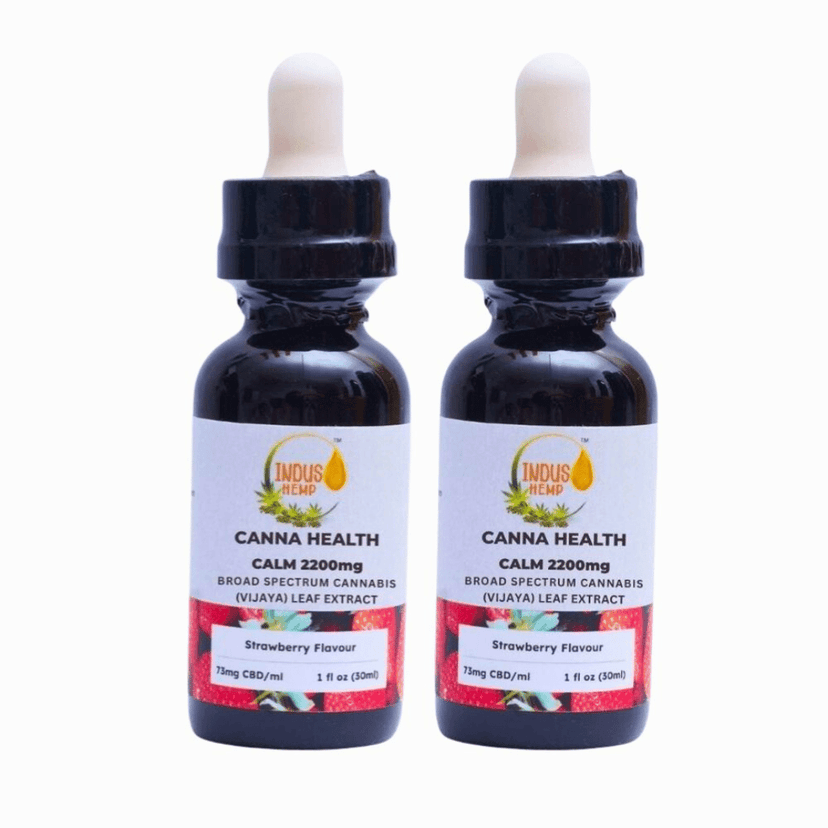 INDUS HEMP CANNA HEALTH CBD CALM 2200 MG | COMBO OF 2 view 2