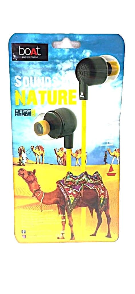 BassHeads 200 In-Ear Earphones - Sounds of Nature view 3