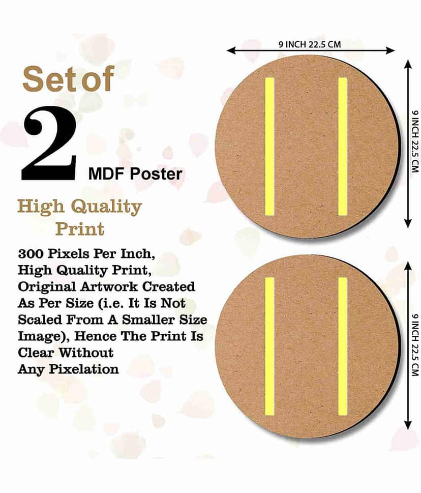 Saf Pichwai Cow wall hanging MDF Painting view 2