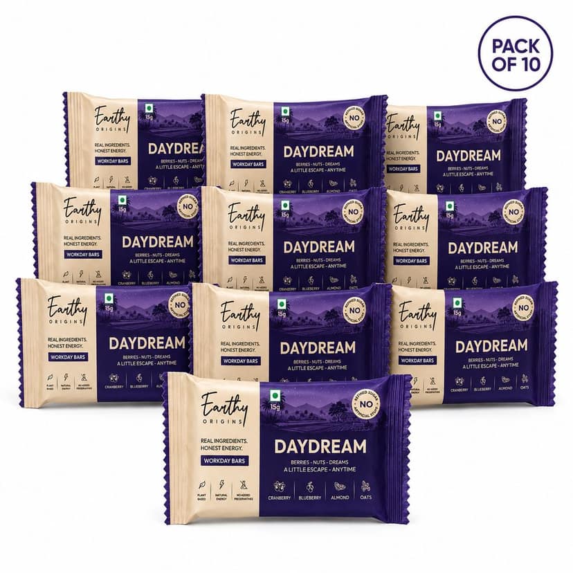 Earthy Origins Workday Energy Bars - COCOA SHIFT view 2