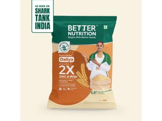 Better Nutrition Biofortified Daliya 1Kg |Rich in Fiber, Zinc and iron | No Additives | 100% Natural |