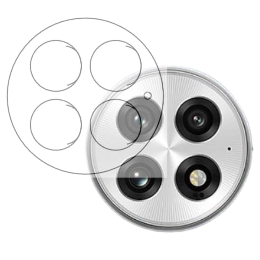 ISAAK Back Camera Lens Protector compatible for OnePlus 13 (Pack of 1) view 2