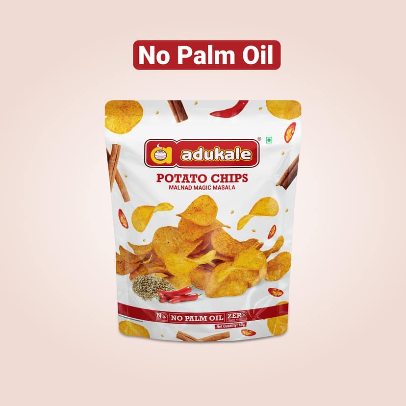 Potato chips (malnad magic masala) 60gm