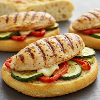 Grilled Chicken Focaccia