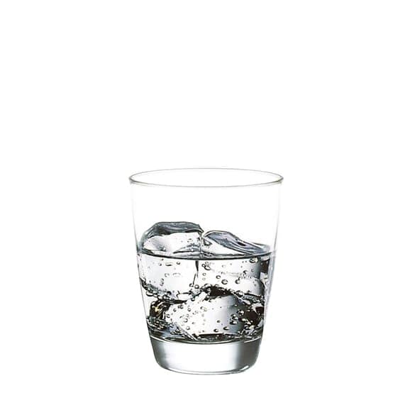 Ocean Tiara Double Rock Water/Juice Glass Set, Pack of 6, (365 ml, Glass, Clear) view 2