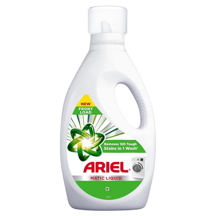 ARIEL POWER GEL DETERGENT FRONT LOAD BOTTLE 2 LITRE + 500 ML