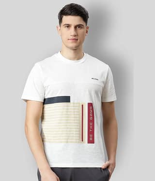 Alcis White Cotton T-Shirt Single Pack