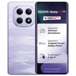 REDMI NOTE 15 5G (Mist Purple, 8GB RAM, 256GB Storage)