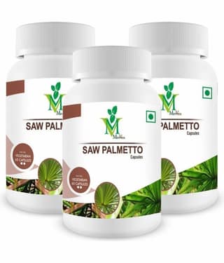Saw Palmetto Veg. Capsules Pack of 3 - 60's