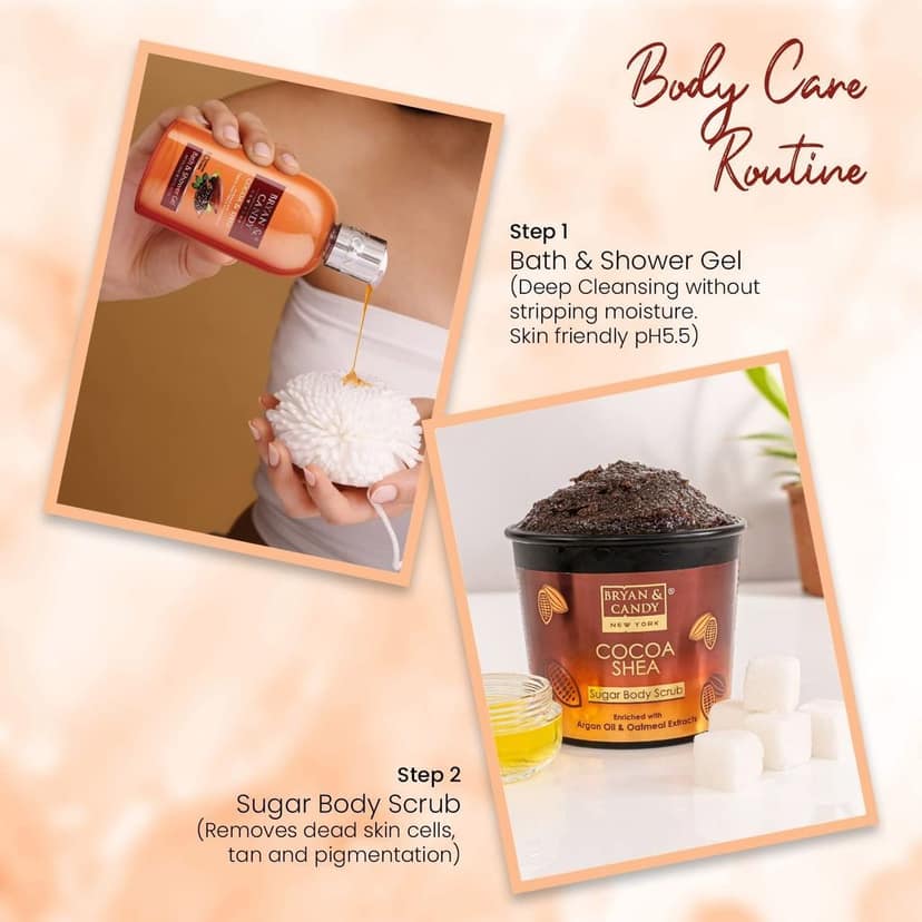 Bryan & Candy Cocoa Shea Tub Kit Gift Set For Women And Men view 4