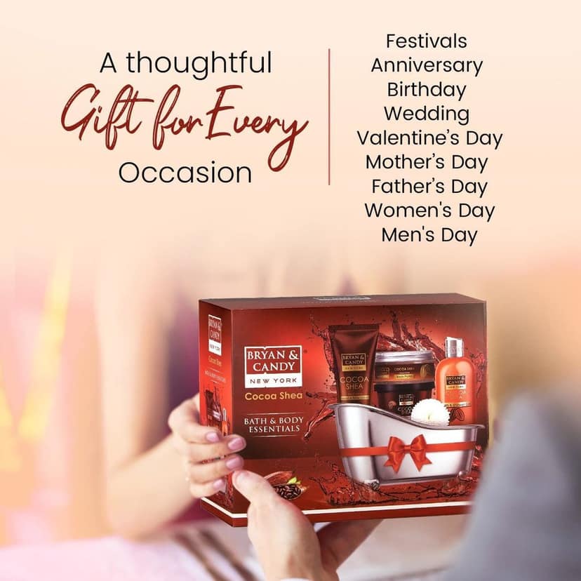Bryan & Candy Cocoa Shea Tub Kit Gift Set For Women And Men view 6