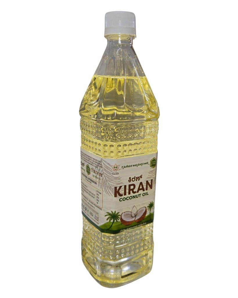 Kiran Coconut Oil Bottle 1L view 8
