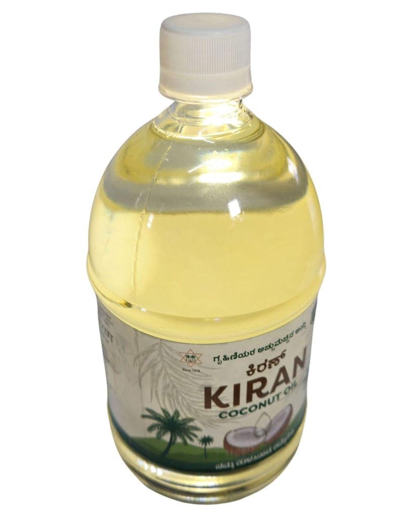 Kiran Coconut Oil Bottle 1L view 9