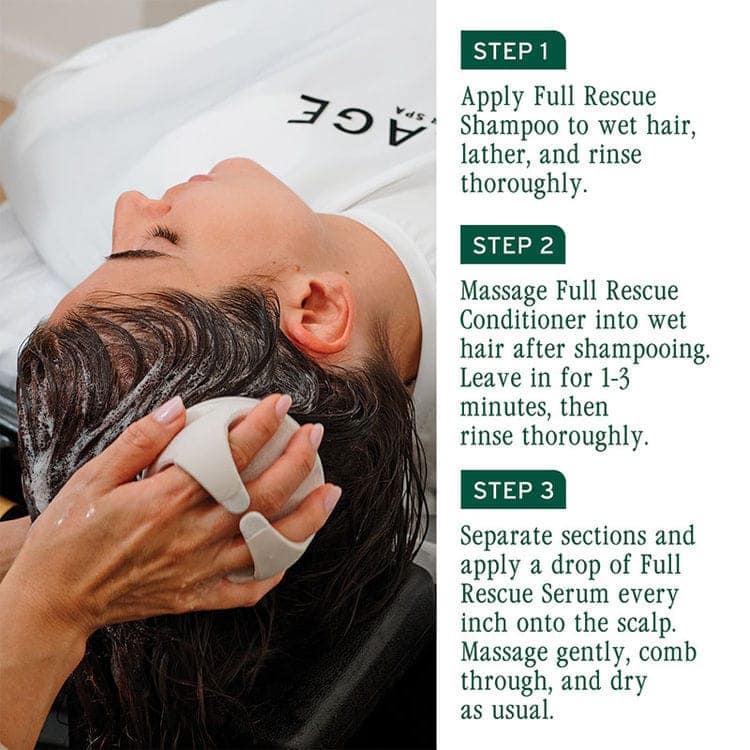 Biolage Full Rescue Anti-Hairfall Conditioner with Rosemary & Niacinamide - 74% Less Hairfall (100ml) view 4