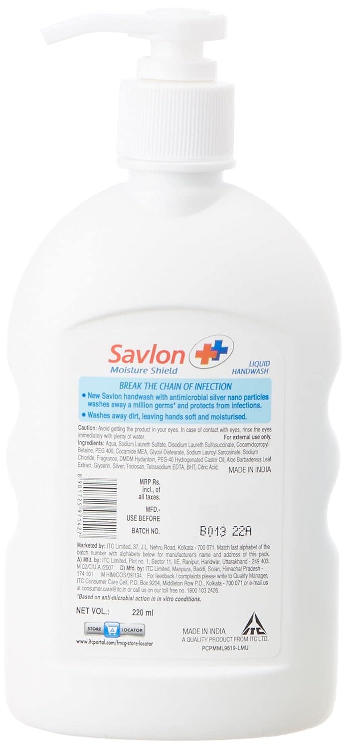 Savlon Moisture Shield 200Ml view 2