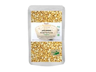 Rajamudi Organics Roasted Channa Dal - 1 Kilogram